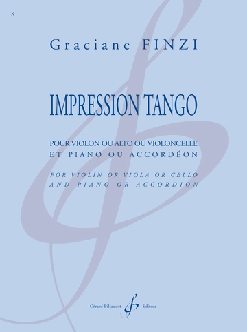 Impression tango Visuel